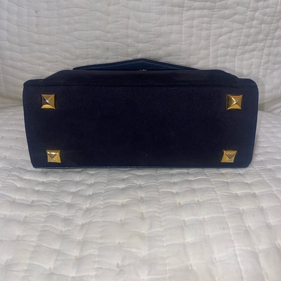 Frenchy of California Deep Navy Mini Handbag - Picture 4 of 6
